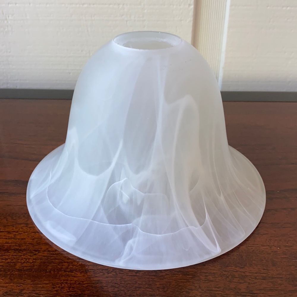 Alabaster Pendant Light Fitter 1-5/8” Hole FLAWLESS